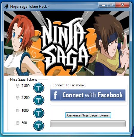 Ninja saga hack token